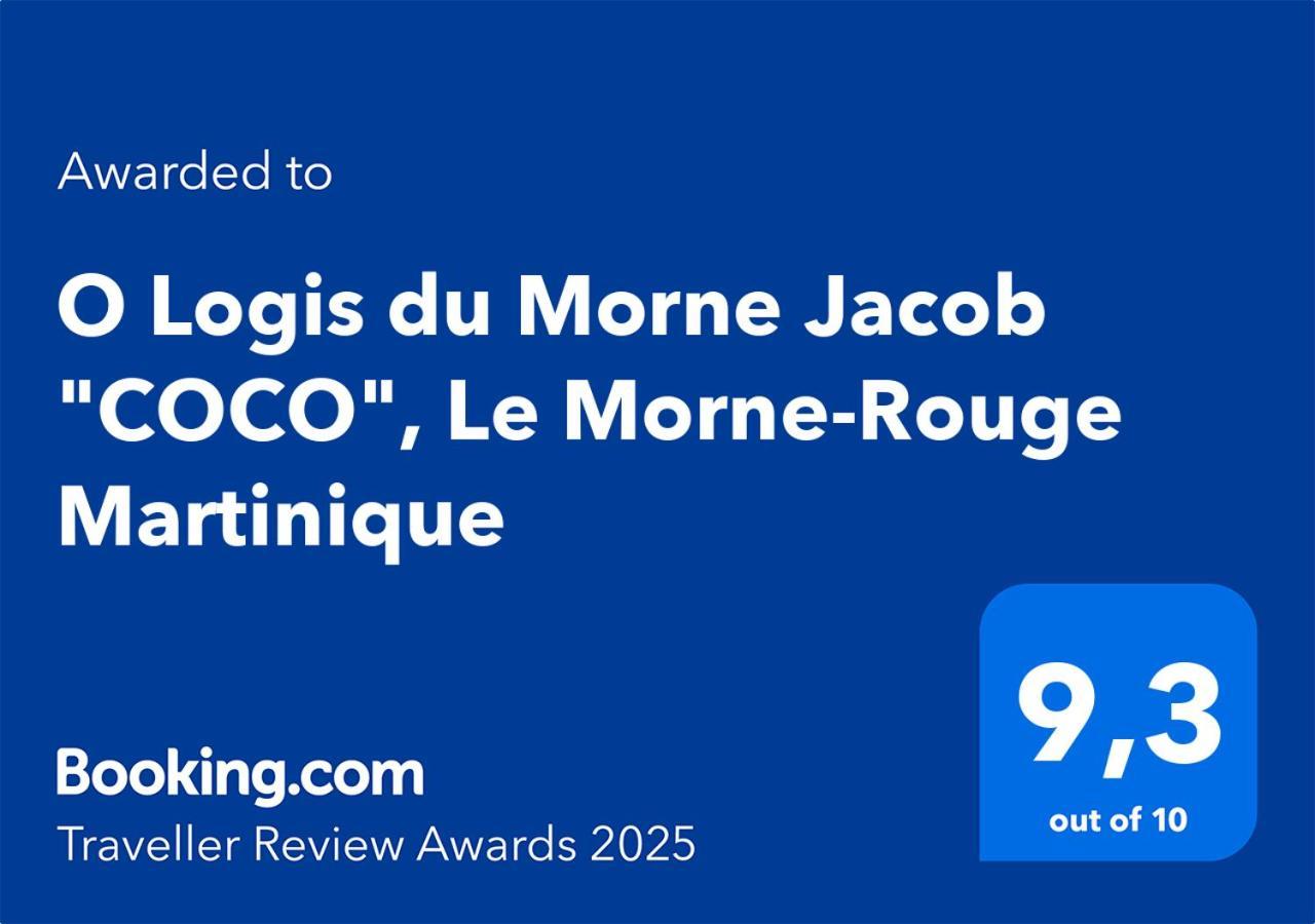O Logis Du Morne Jacob "Coco", Le Morne-Rouge Martinique Lejlighed Eksteriør billede